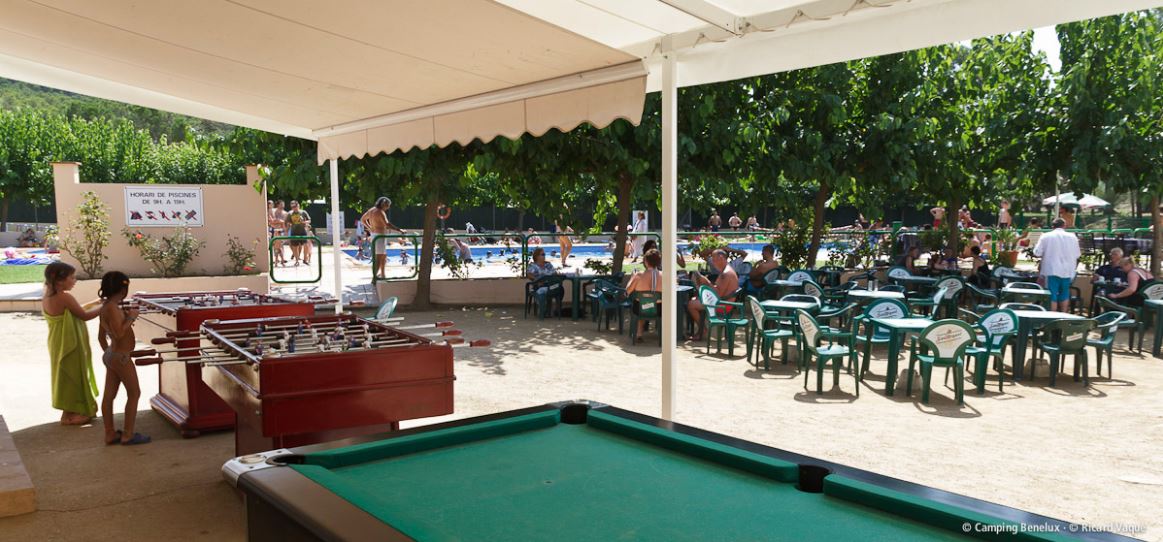 Terrace with snookertafel